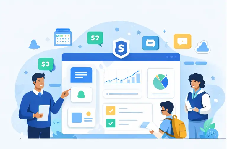 Admissions and student records workflow module